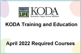 April 2022 Required Courses